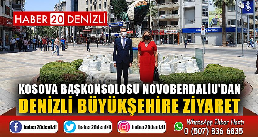 Kosova Başkonsolosu Novoberdaliu'dan Denizli Büyükşehire ziyaret