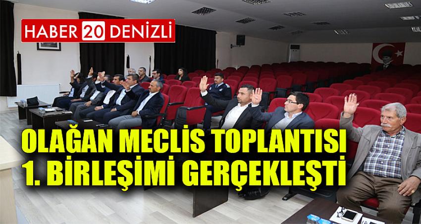 ÇAMELİ BELEDİYE MECLİSİ 2019 YILI MAYIS AYI OLAĞAN MECLİS TOPLANTISI 1. BİRLEŞİMİ GERÇEKLEŞTİ