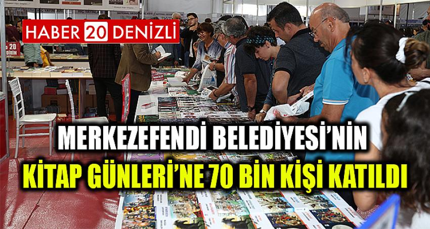 Merkezefendi Belediyesi’nin KİTAP GÜNLERİ’NE 70 BİN KİŞİ KATILDI