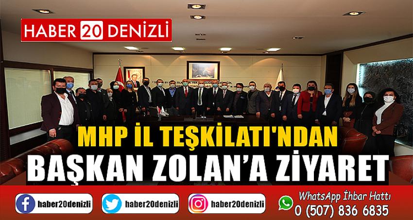 MHP İl Teşkilatı'ndan Başkan Zolan’a ziyaret