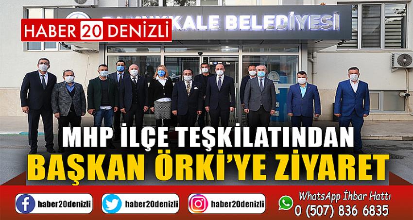 MHP İlçe Teşkilatından Başkan Örki’ye ziyaret