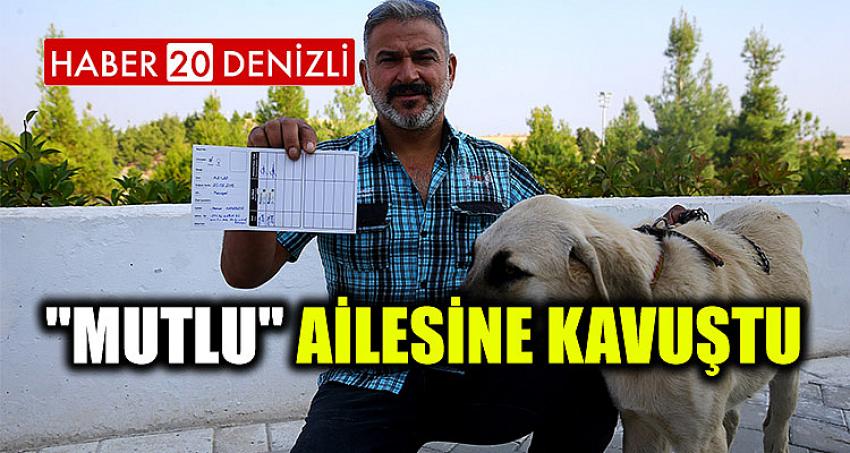 "Mutlu" ailesine kavuştu 