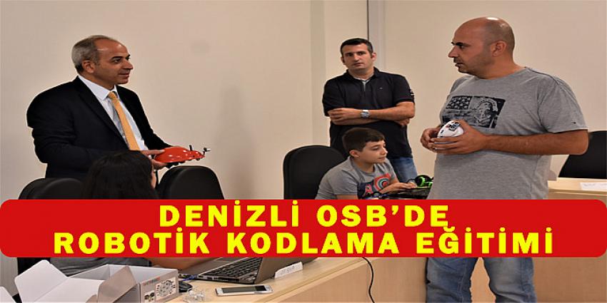 OSB'DE ROBOTİK KODLAMA EĞİTİMİ