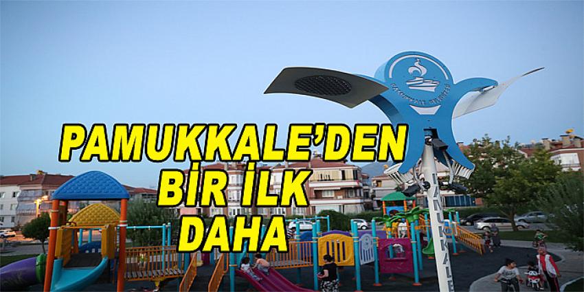 PAMUKKALE'DEN BİR İLK DAHA