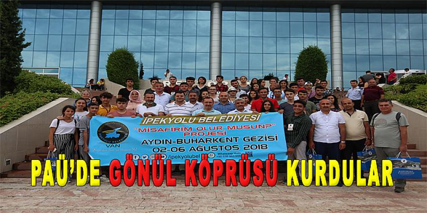 PAÜ'DE GÖNÜL KÖPRÜSÜ KURDULAR