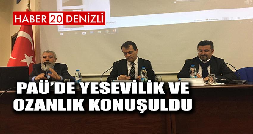 Paü’de Yesevilik Ve Ozanlık Konuşuldu