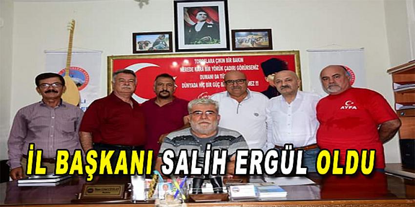 İL BAŞKANI SALİH ERGÜL OLDU