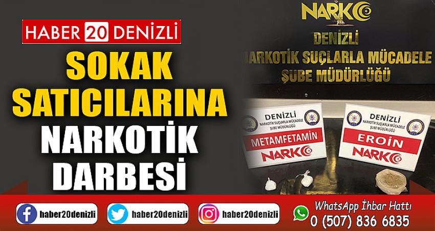 Sokak satıcılarına narkotik darbesi