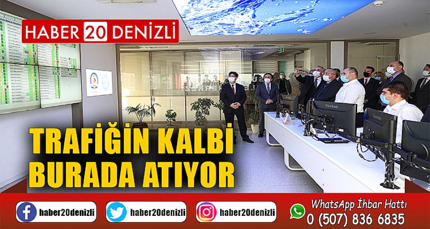 Trafiğin kalbi burada atıyor