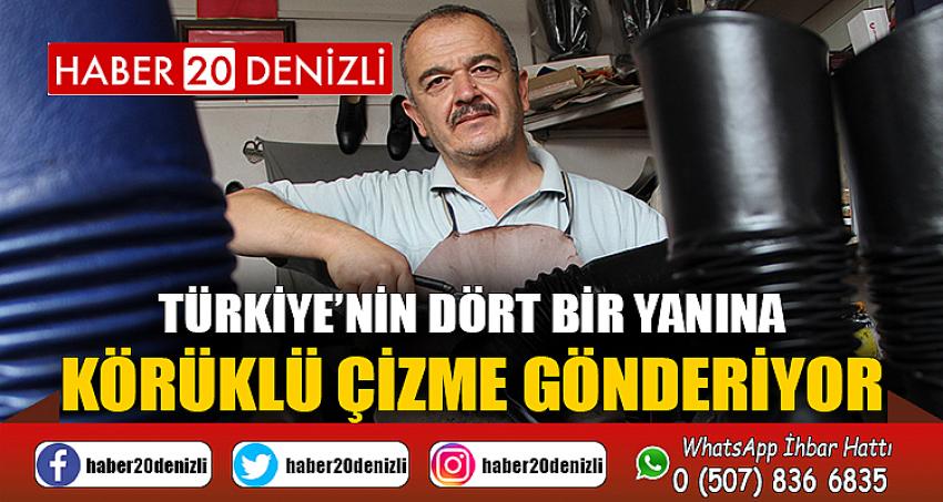 Türkiye’nin dört bir yanına körüklü çizme gönderiyor