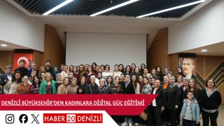 Denizli Büyükşehir’den kadınlara dijital güç eğitimi