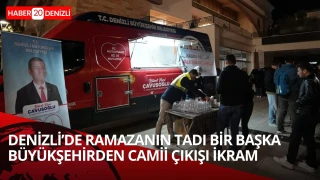 Büyükşehir’den cami çıkışlarında geleneksel ikram