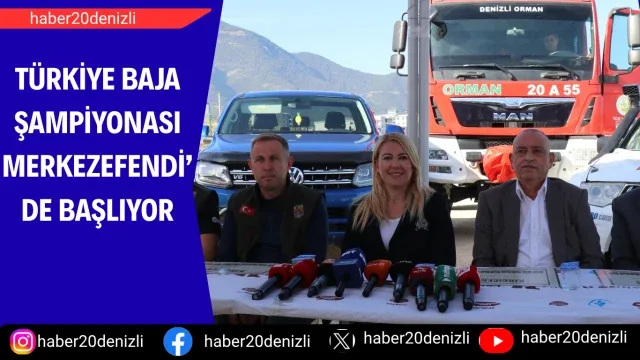 Türkiye Baja Şampiyonası Merkezefendi’de başlıyor