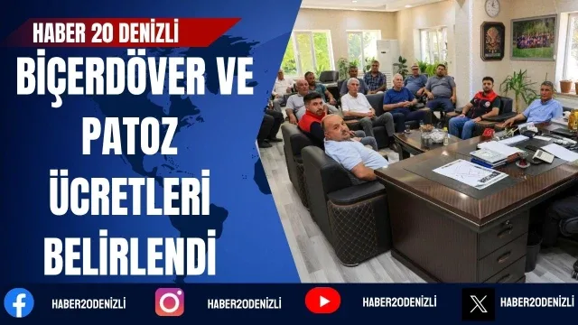 Çameli’nde 2026 hasat sezonu biçerdöver ve patoz ücretleri belirlendi