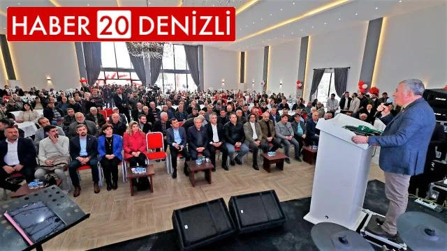 Honaz Belediyesi Kaklık Düğün Salonu törenle halkın hizmetine sunuldu