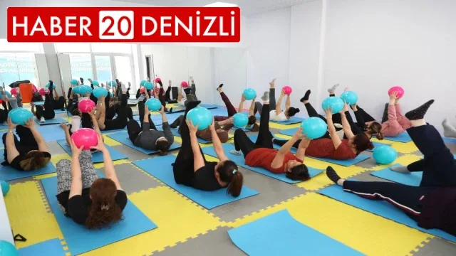 Merkezefendi’de spor kurslarına yoğun ilgi