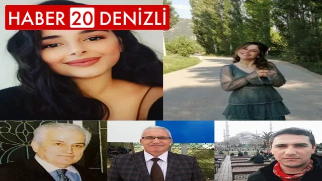 Depremde hayatını kaybeden Denizlili vatandaşlar tüm kenti hüzne boğdu