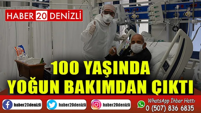 Asırlık Çınar Yoğun Bakımdan Servise Sağlıkla Gönderildi