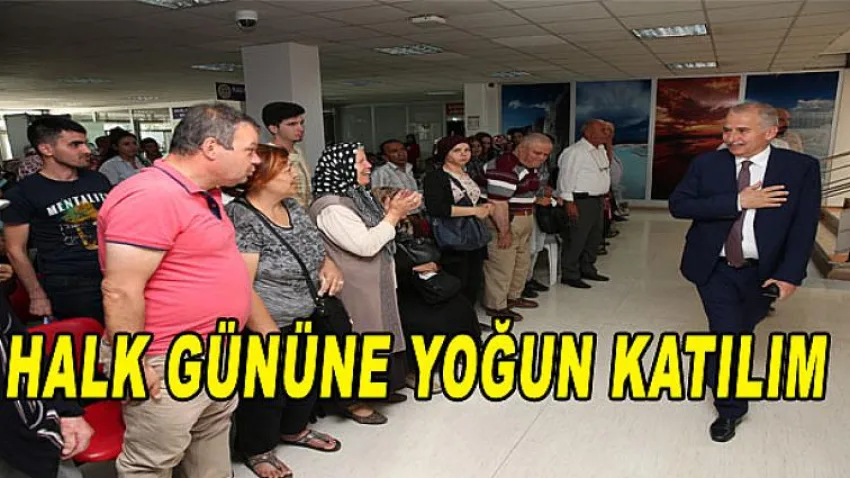 Halk Gününe Yoğun Katılım