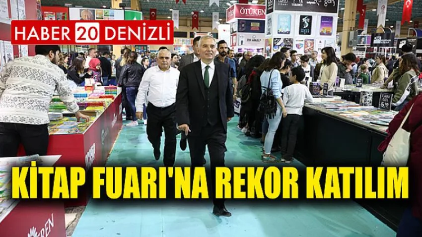 Kitap Fuarı'na Rekor Katılım
