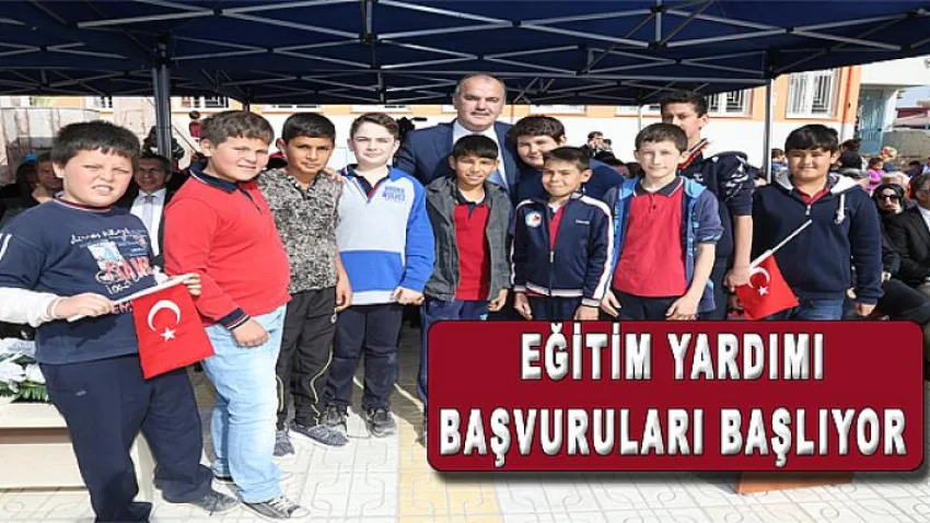 Eğitim Yardımı Başvuruları Başlıyor