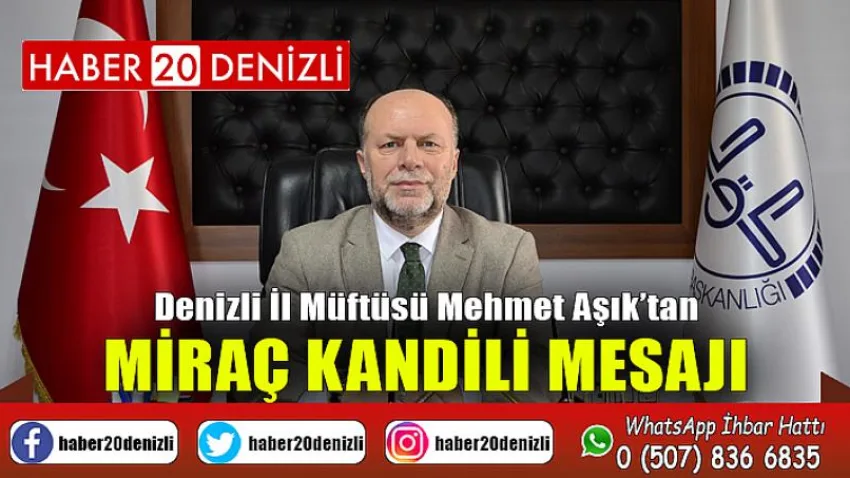 Miraç Kandili Mesajı