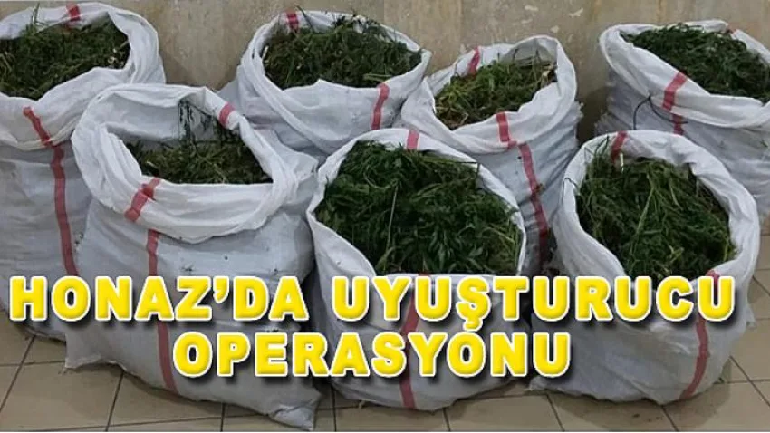 Honaz’ da Uyuşturucu Operasyonu