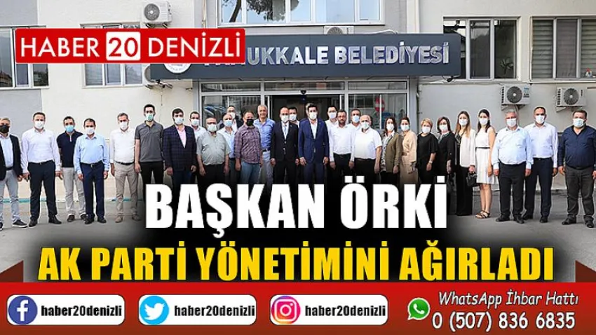 Başkan Örki, Ak Parti Yönetimini Ağırladı