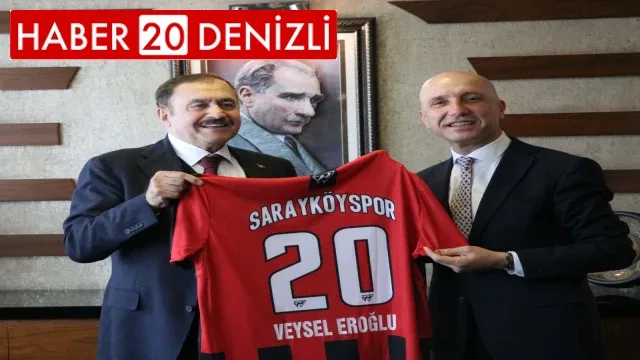 Başkan Özbaş’ın çalışmalarına eski Bakan Eroğlu’ndan övgü
