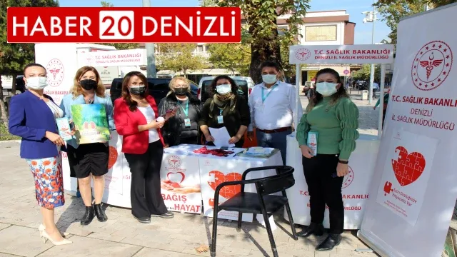 Denizli organ bağışında Türkiye birincisi oldu