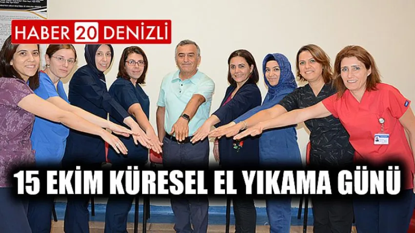 15 Ekim Küresel El Yıkama Günü