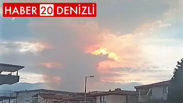 Denizli’de orman yangını