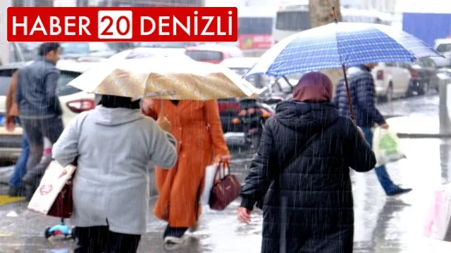 Meteorolojiden Denizli’ye kuvvetli yağış uyarısı