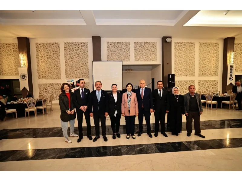MAKSİAD & DEMİOSB iftar yemeğinde biraraya geldi.