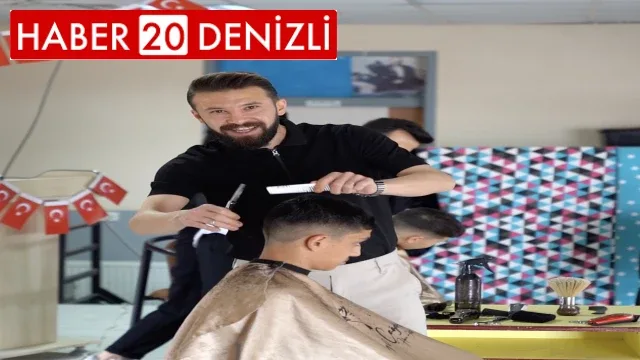 Duyarlı kuaför yetiştirme yurdunun ardından 23 Nisan çocuklarını sevindirdi