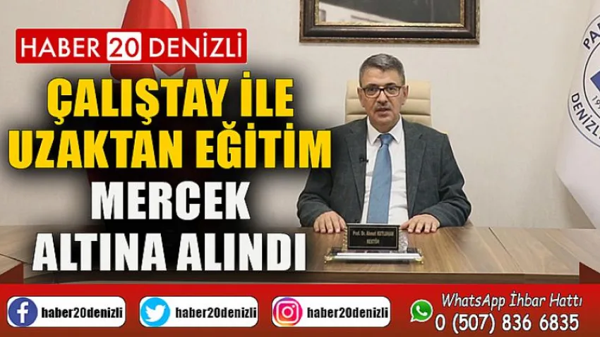 Çalıştay ile Uzaktan Eğitim Mercek Altına Alındı