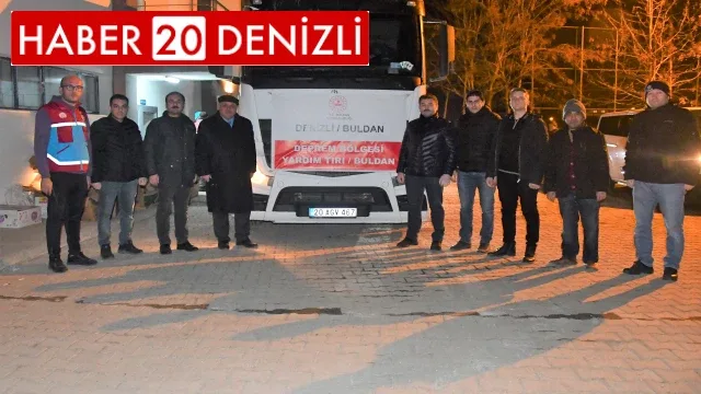 Deprem bölgesine yardımlar devam ediyor