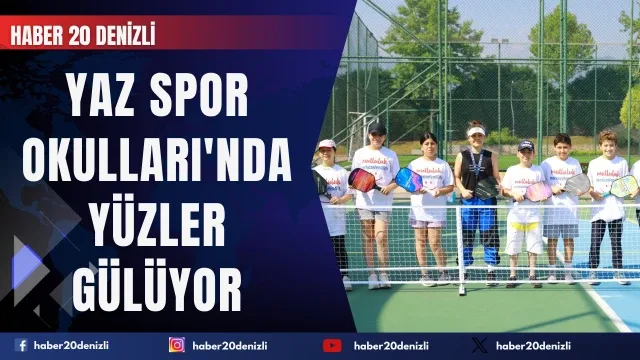 Merkezefendi Belediyesi Yaz Spor Okulları'nda Yüzler Gülüyor
