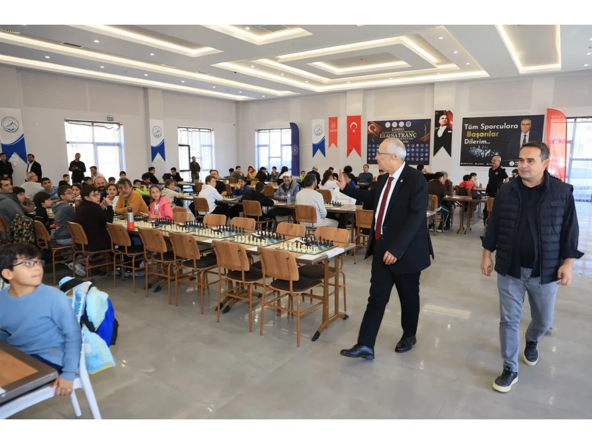 Çameli’de 29 Ekim Cumhuriyet Bayramı ELO Satranç Turnuvası başladı