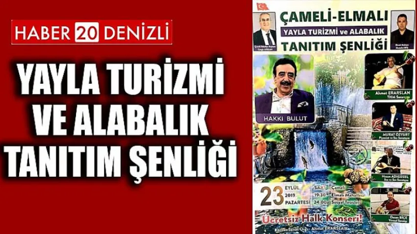 Yayla Turizmi ve Alabalık Tanıtım Şenliği