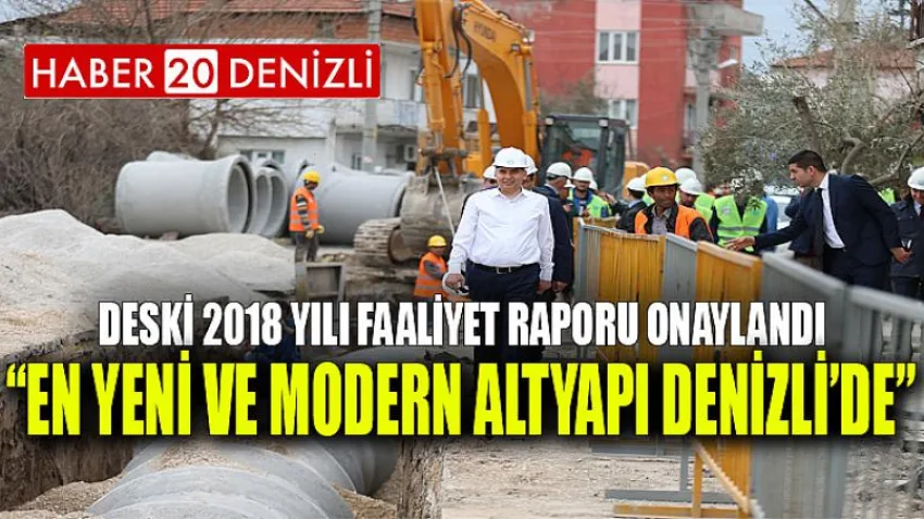 En yeni ve modern altyapı Denizli’de