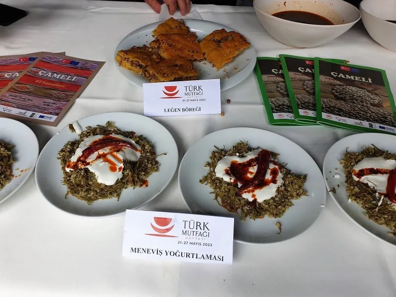 Denizli'nin yöresel lezzetleri damakları şenlendirdi
