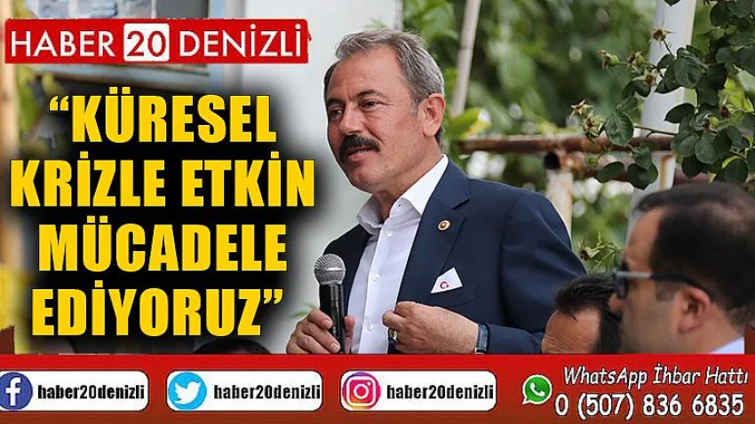 Küresel Krizle Etkin Mücadele Ediyoruz