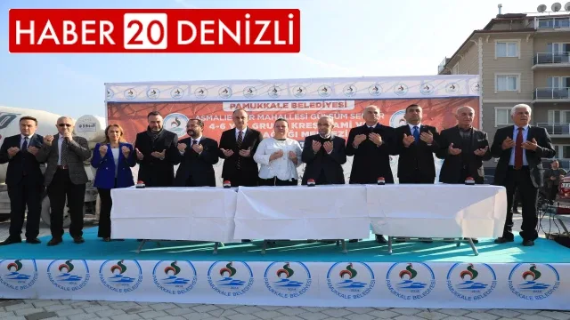 Pamukkale Belediyesinden üçlü kompleks