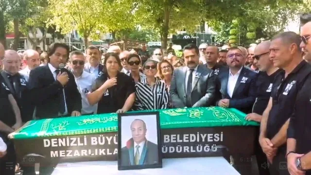 Denizli siyasetinin önemli ismi Yağcı son yolculuğuna uğurlandı