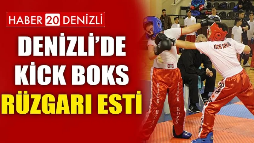 Denizli’de Kick Boks Rüzgarı Esti