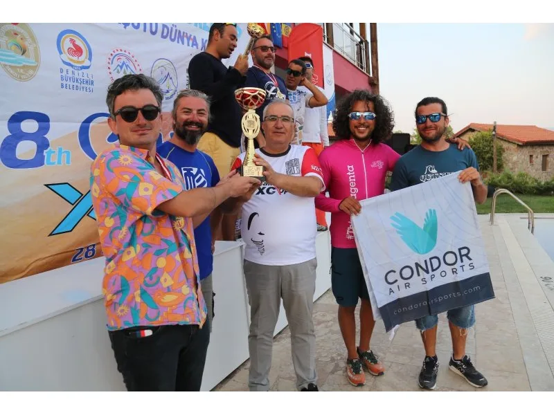 Yamaç Paraşütü Ön Dünya Kupası XC Open Yarışları birincileri ödüllendirildi