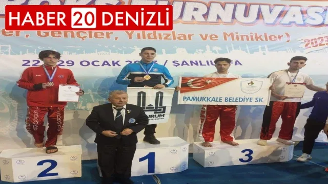 Pamukkale Belediyespordan 2 Madalya Daha