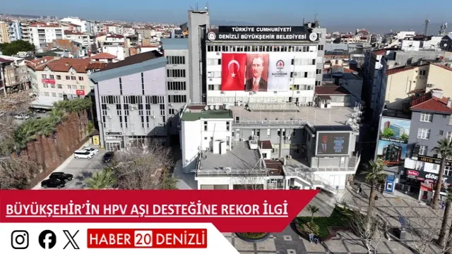 Büyükşehir’in HPV aşı desteğine rekor ilgi