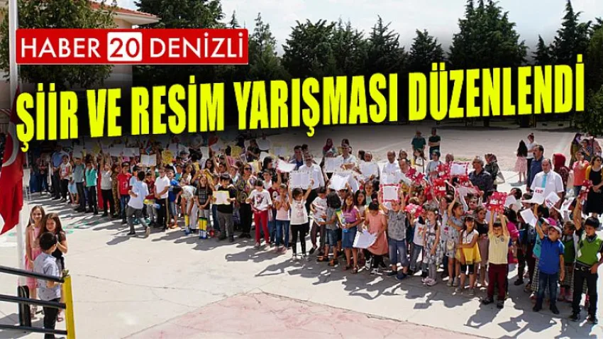 Şiir ve Resim Yarışması Düzenlendi